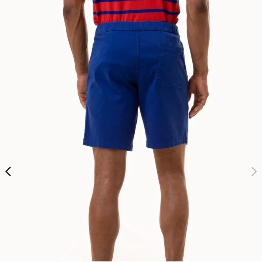 U.S. POLO ASSN. Men’s Stretch Pull On Chino‎ Short Elastic Waist Blue Size XS